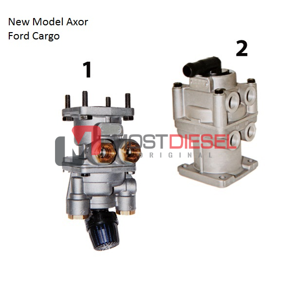 Foot Brake Valve ( New Model Axor, Ford Cargo )